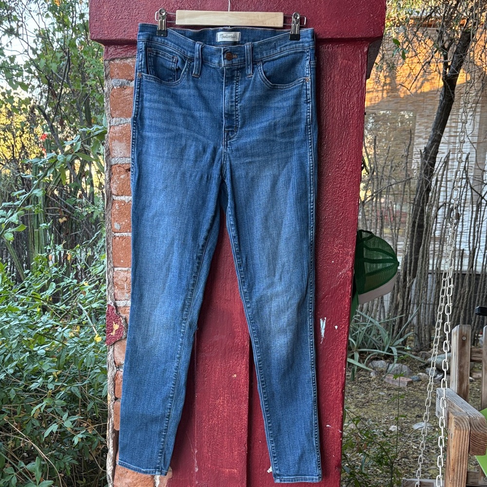 Madewell Women's Skinny Jeans in Deep Blue